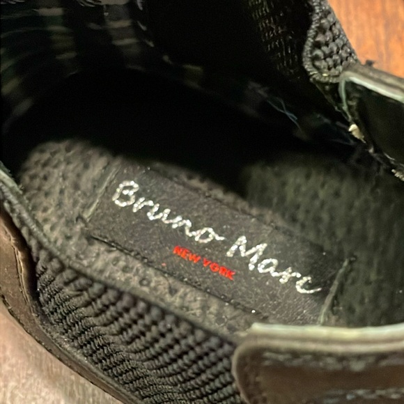 NEW Bruno Marc Men's Chelsea Ankle Boots Sz 6.5 black - Picture 4 of 7